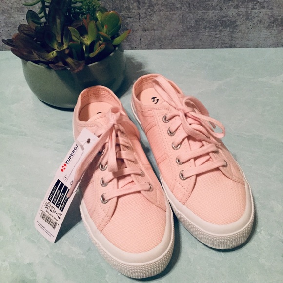 Anthro Superga 2402 Sneakers Pink 7 EUR 37.5 - Picture 2 of 8